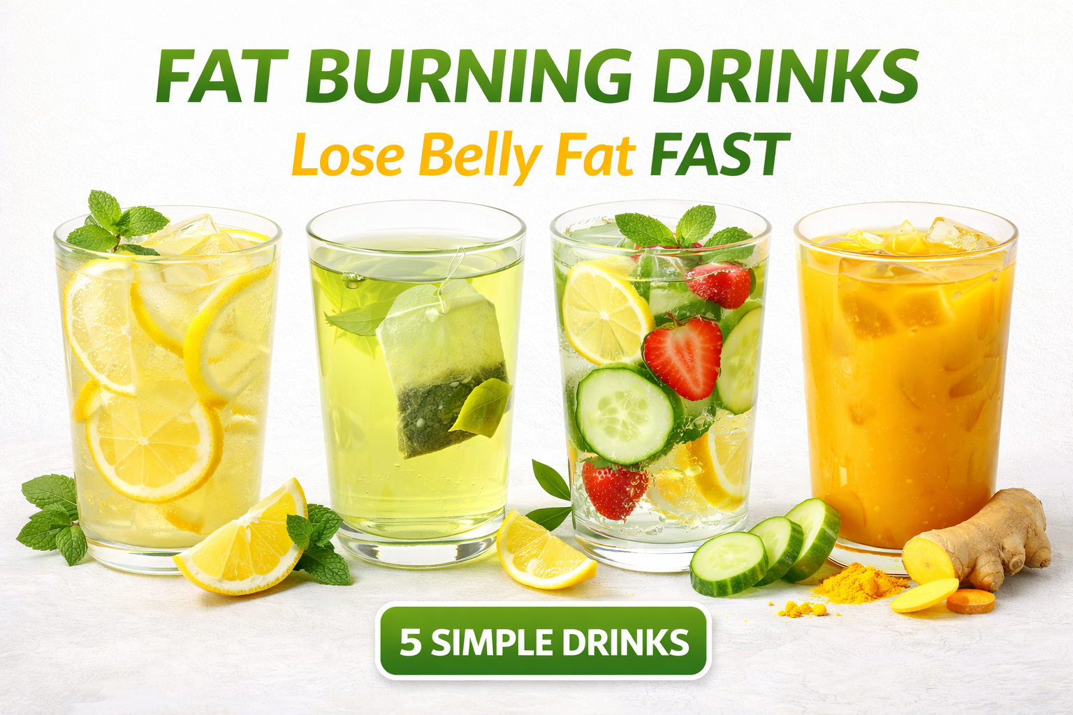 5 Morning Drinks That Burn Belly Fat Fast (Women USA Guide)