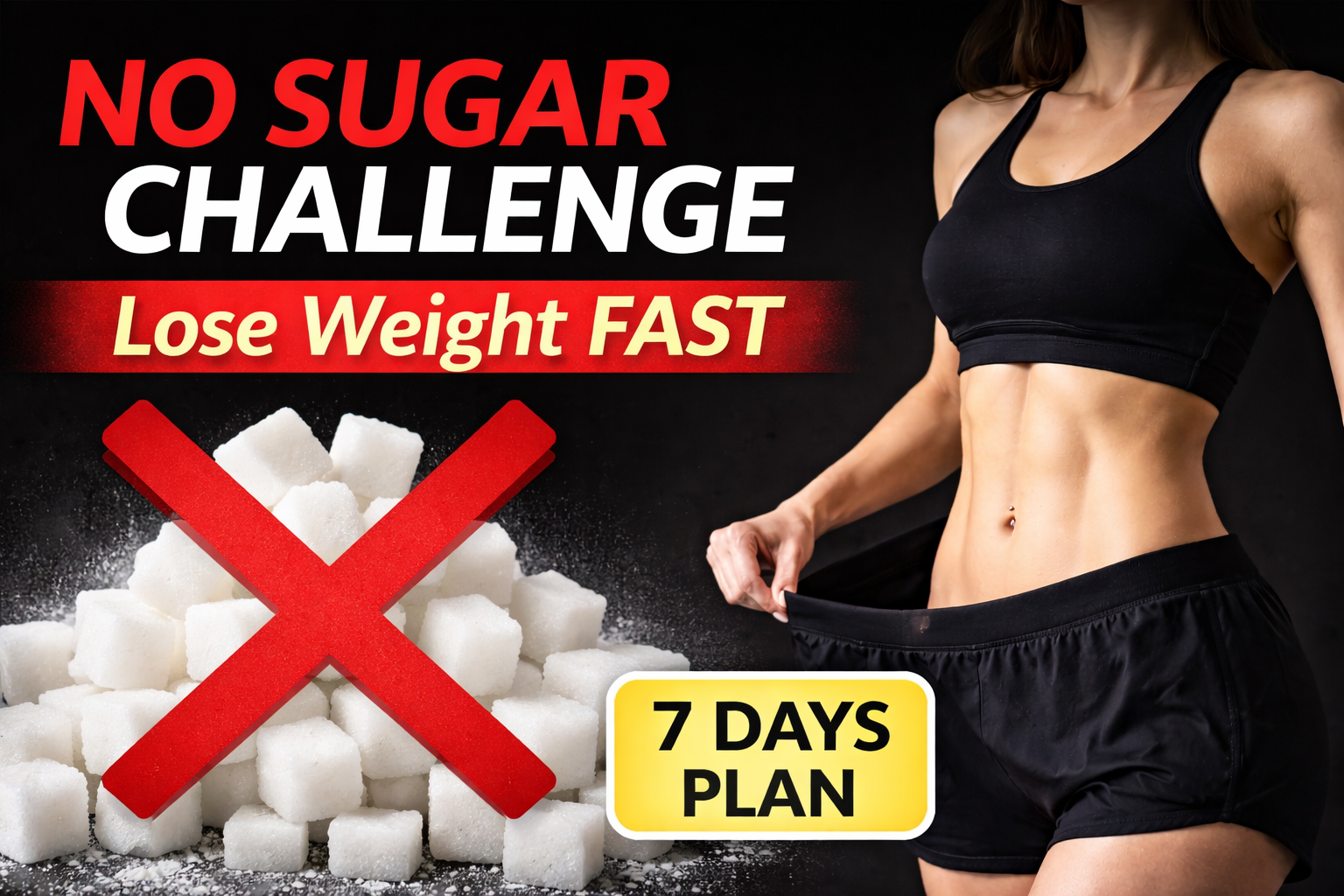 No Sugar Diet Plan (7 Days) – Lose Weight Fast Without Giving Up Food