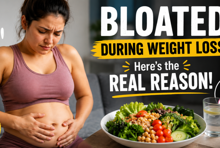 bloated during weight loss