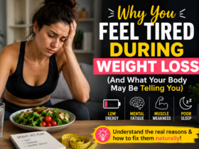 woman feeling tired during weight loss