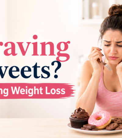woman craving sweets during weight loss