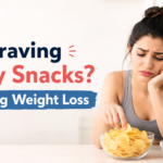 woman craving salty snacks during weight loss